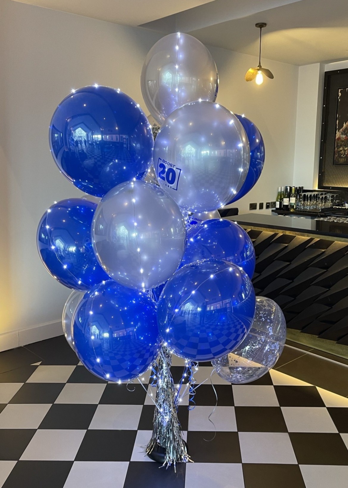 Boost 20 Year celebration Balloons